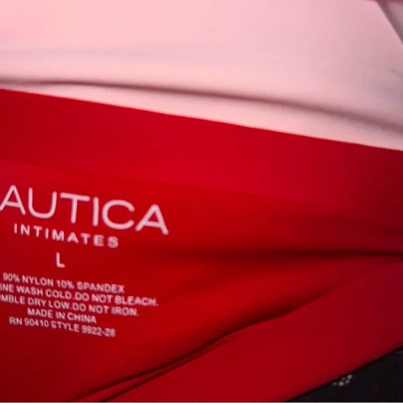 Nautica women Brand New Intimates 5-pack no-show hipsters, Large NWT